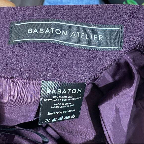 NWOT Aritzia Babaton Atelier Conan Cropped Trouser Pant - Picture 4 of 5